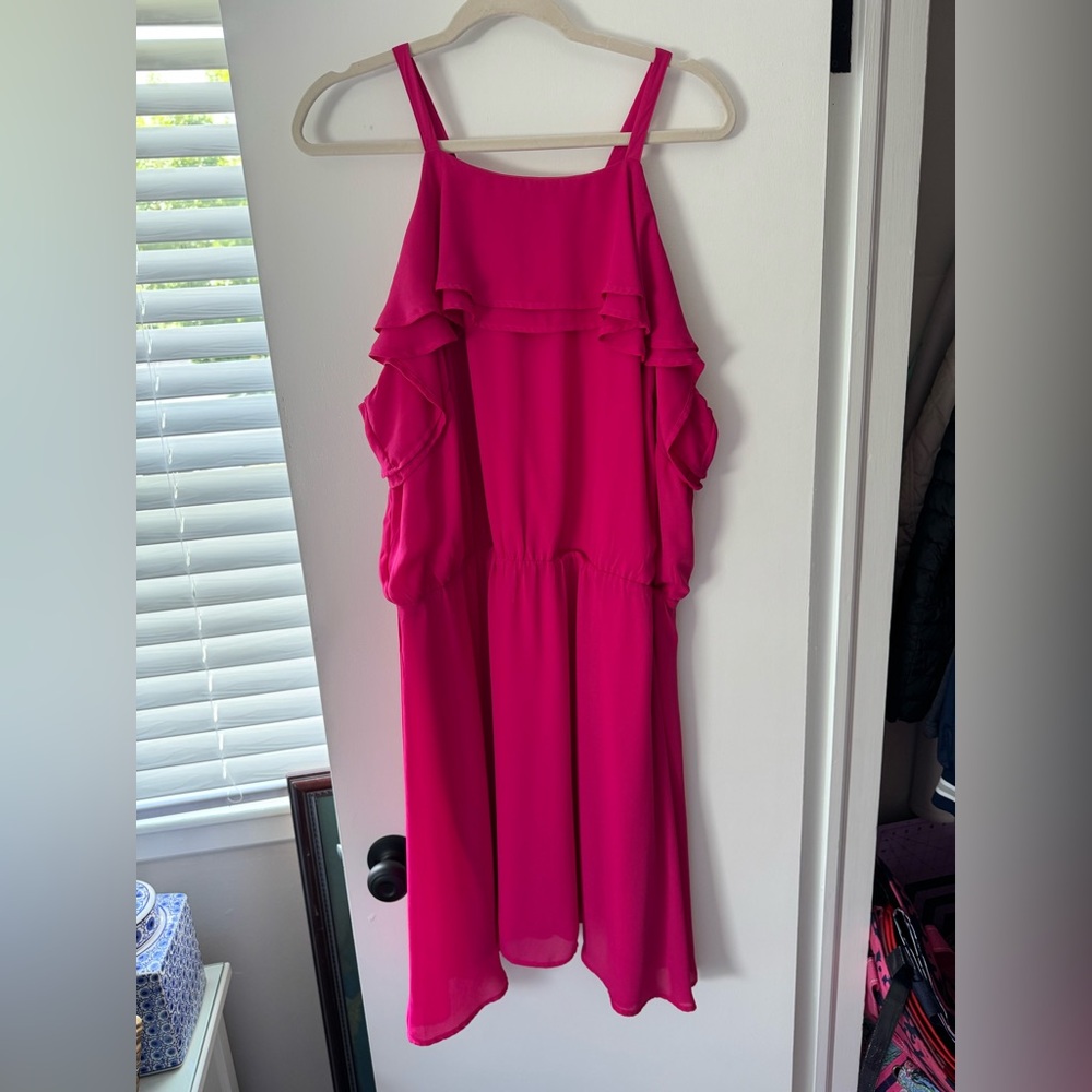 Maurices Pink Halter Dress